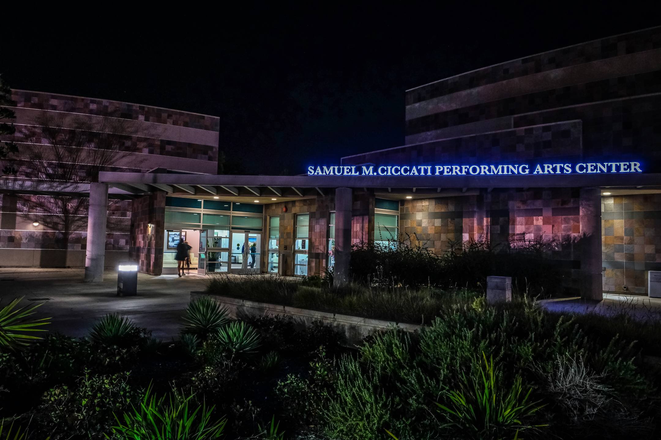 Ciccati Center at Night