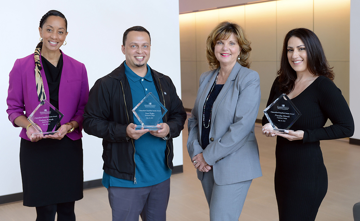 2021 Chancellor and Classified Senate Award Winners