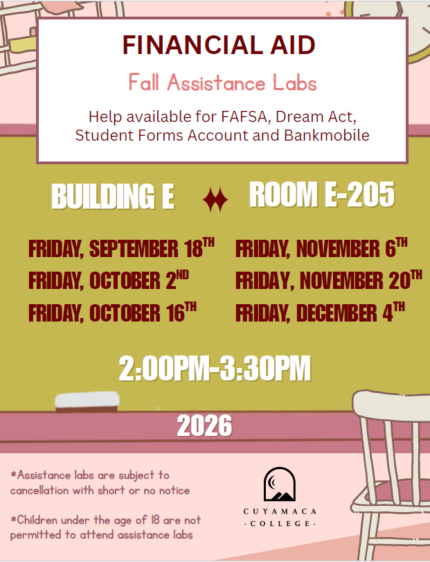 Fall FA Assistance Labs