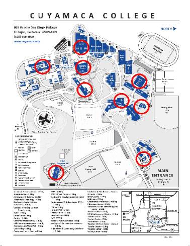 satellite pantry map